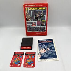 Lock 'N' Chase (Intellivision, 1982) - Complete In Box